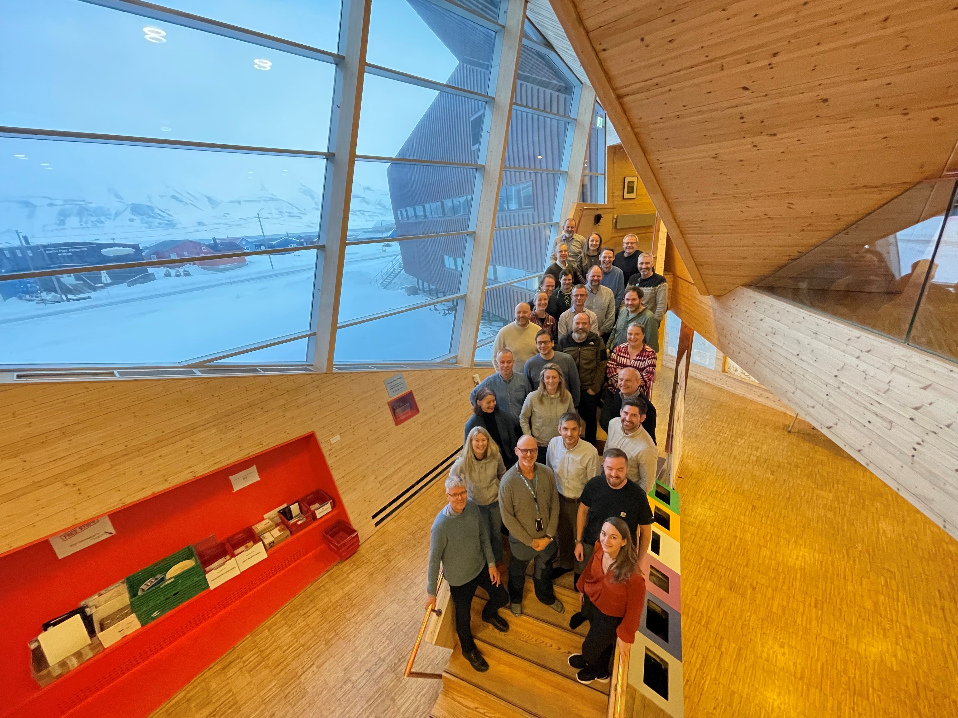 Deltagere på energiworkshop i Longyearbyen